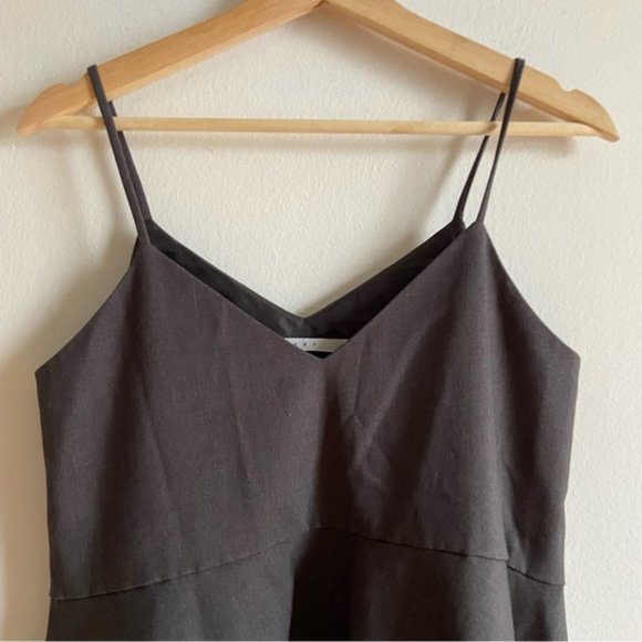 KBF Grey Peplum Camisole Top - Picture 2 of 9